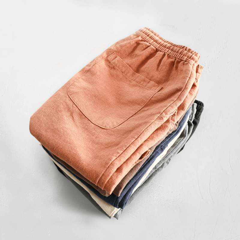 Rivo – Ramie Cropped Pants