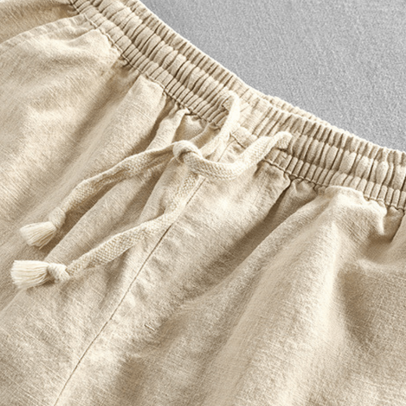 Rivo – Ramie Cropped Pants