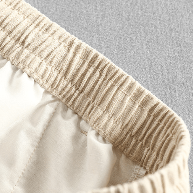 Rivo – Ramie Cropped Pants