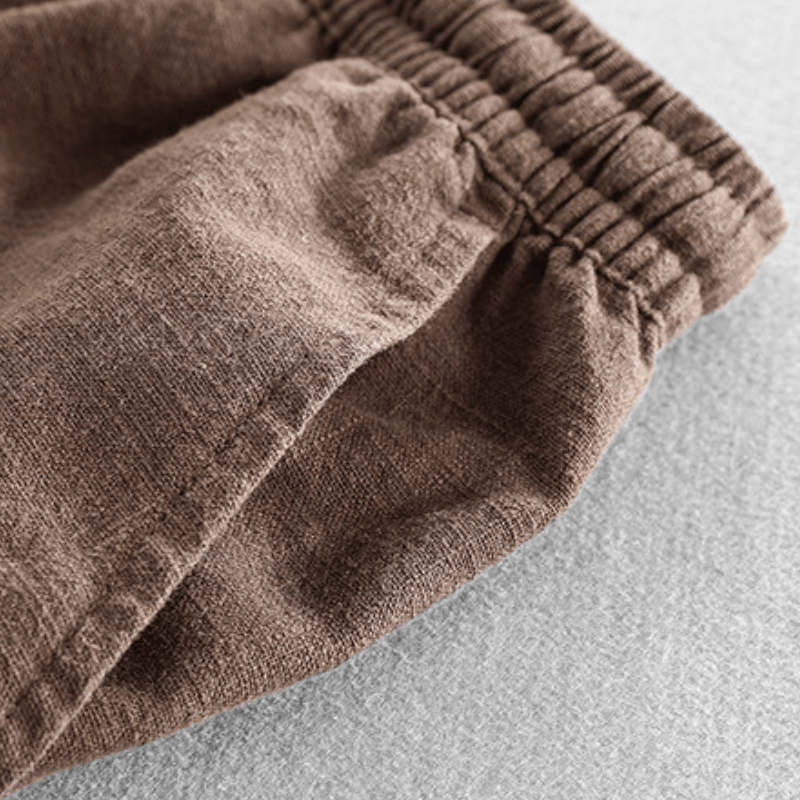 Rivo – Ramie Cropped Pants