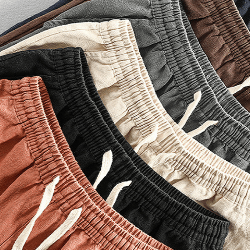 Rivo – Ramie Cropped Pants