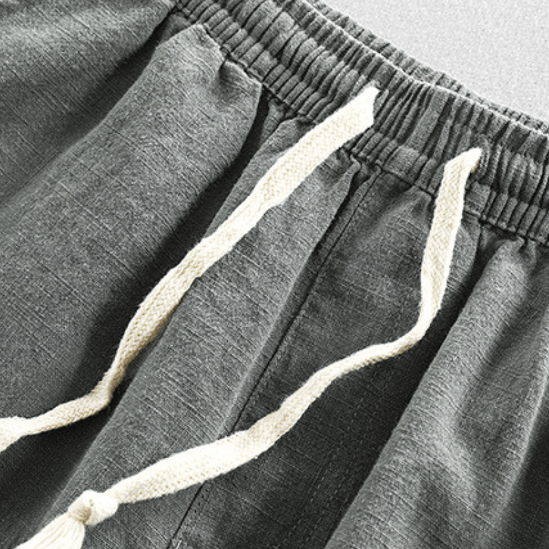 Rivo – Ramie Cropped Pants