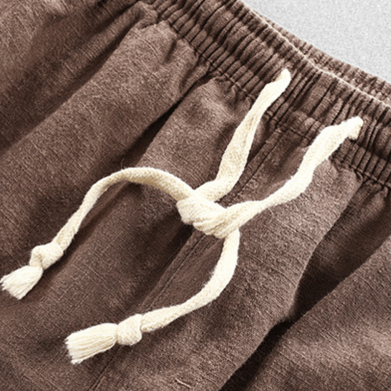 Rivo – Ramie Cropped Pants