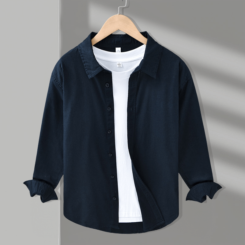 Shoreline - Linen Button-Up