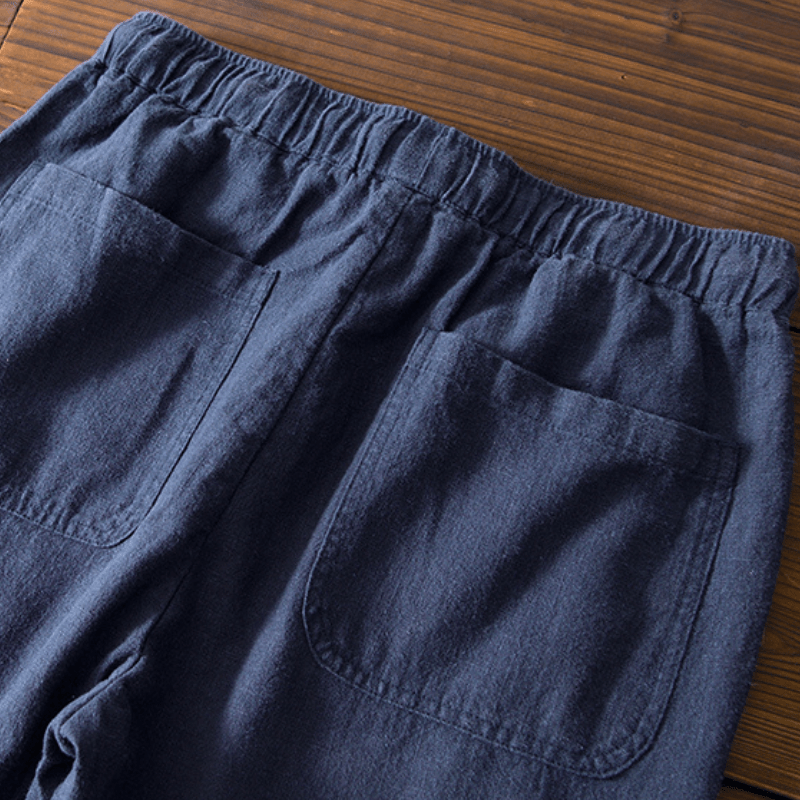 Rivo – Ramie Cropped Pants