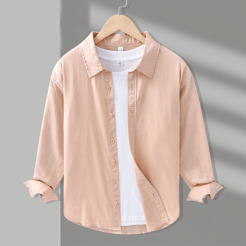 Shoreline - Linen Button-Up