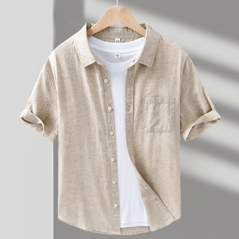 Coastline - Linen Short Sleeve