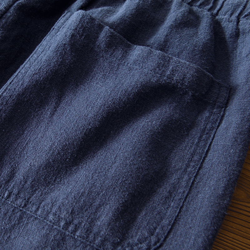 Rivo – Ramie Cropped Pants