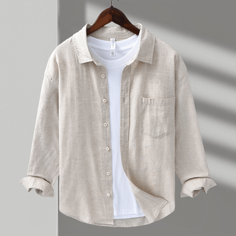 Coastline - Linen Button-Up